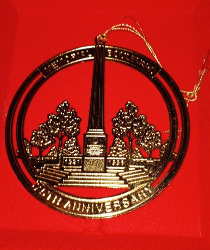 1996 Michaels memorial boulevard 75th anniversary Christmas Ornament - Picture 2 of 2