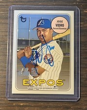 2019 Topps Archives Jose Vidro 50th Anniversary of the Montreal Expos Auto
