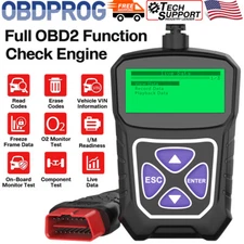 Automotive Scanner OBD2 EOBD Code Reader Check Engine Light Diagnostic Tool US