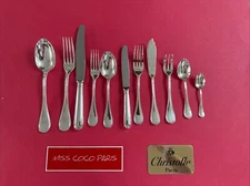 Christofle Albi 139-Piece Cutlery Set Very Good Condition Silver-Plated New Box