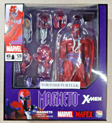 Medicom Toy MAFEX No.128 X-Men Magneto Comic ver. 6.3 inch Marvel Action Figure
