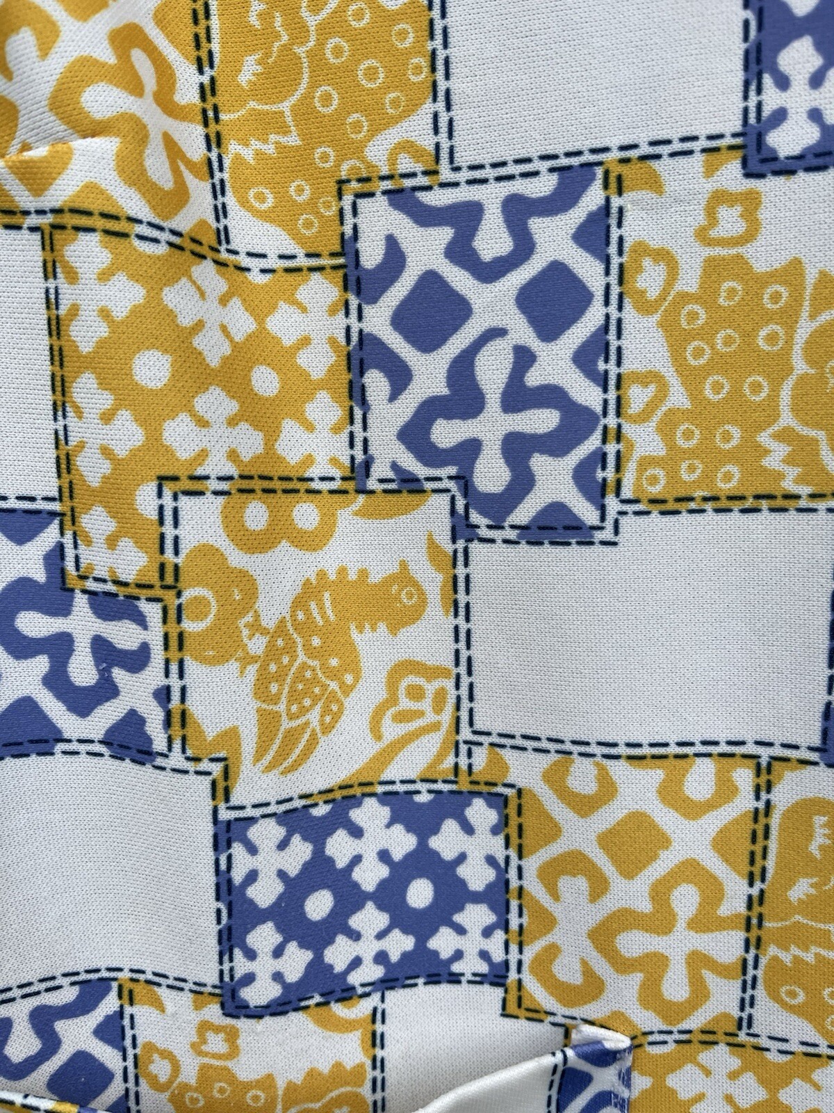 Vintage Polyester Pullover Graphic Print 60s 70s - image 5