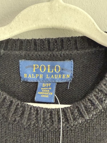 Polo Ralph Lauren Holiday Sweater Tulle Dress Size 3T Wool Blend - Picture 2 of 7