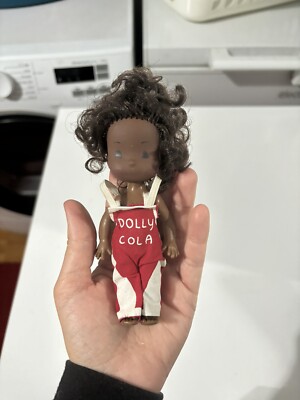 FURGA DOLLY COLA DOLL MINI DOLL AA BLACK BLACK VINTAGE 70s/80s