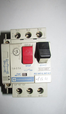 Telemecanique GV2ME07 / 1,6-2,5 A Motorschutzschalter (C95)