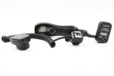 Used Vello Wireless Remote Shutter Release plus TTL Flash Cord For Canon EF