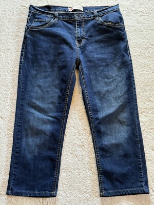 Levi s Performance 511 Slim Jeans Boys 18H 36x31 Blue Stretch Dark Wash Denim