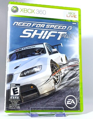 Need For Speed Shift (Microsoft Xbox 360, 2009) - Complete, Great!