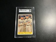 1958 Topps #314 Snider And Alston SGC 7!! NM!!