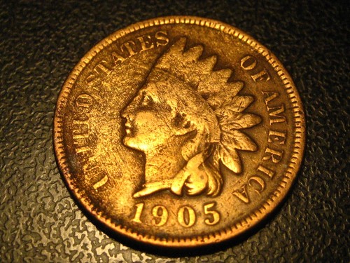 Centavo cabeza india 1888, 1890 y 1905 obtienes 3 monedas dañadas - Imagen 3 de 6