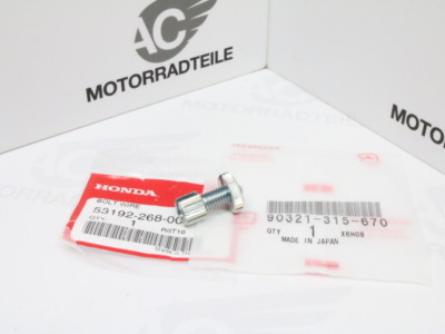 Honda MR MT NX TL TLR 125 175 200 250 nut and bolt fixing clutch cable
