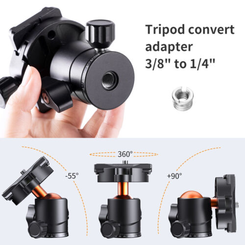 K&F CONCEPT BH-28L Ballhead Tripod Mount 28mm Large Ball Head D9G1 - Picture 9 of 9