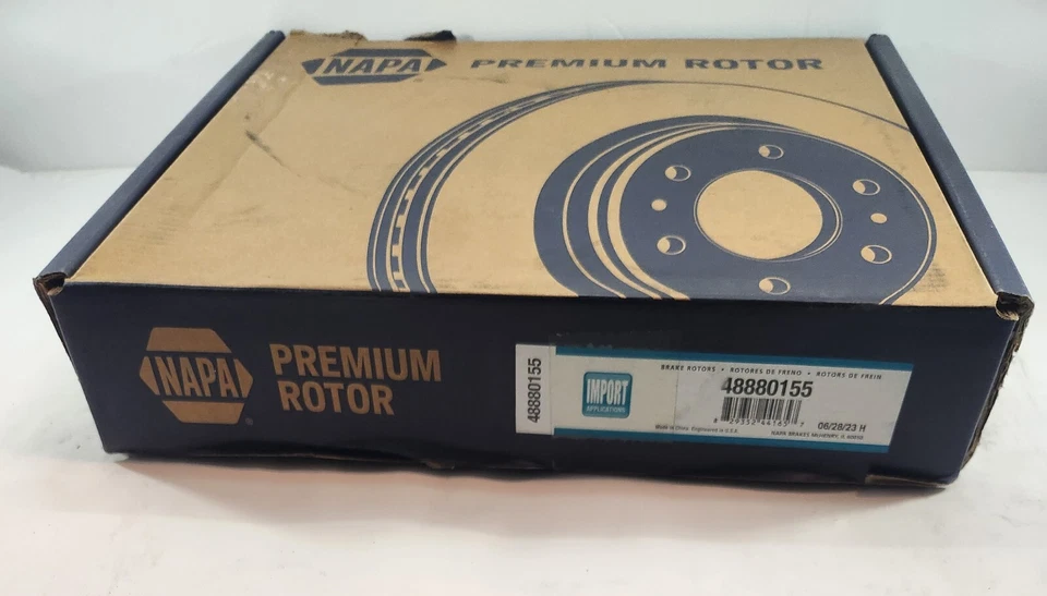 NAPA - 48880155 - Премиум тормозной ротор - подходит 2014-17 Infiniti Q70, QX60 и QX70 - Изображение 2 из 3