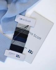 Cashmere Darning Yarn Thread Kit, 30m in 6 Colors (Mixed) Mixed 