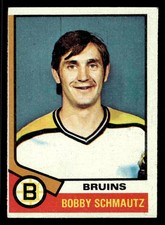 1974-75 Topps Bobby Schmautz #27 - Boston Bruins