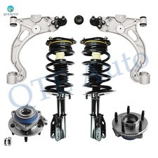 6pc Front Lower Control Arm-wheel Hub-quick Strut To 1998-2001 Buick Park Avenue