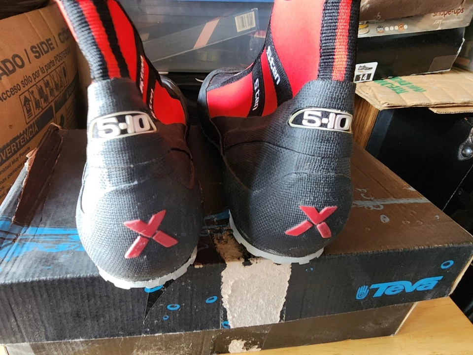 Hombre 5.10 Neo Playboat Zapatos Stealth Suelas Goma Talla 13 Foto 3 de 4