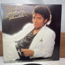 Michael Jackson Thriller Vinyl LP 1982 Epic Records CBS Inc. 38112
