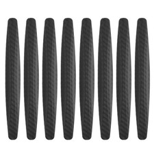 8pcs Car Door Edge Guards Anti-Collision Side Door Edge Protector, Black