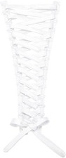 Adjustable Satin Corset Back Kit - Wedding Dress Zipper Replacement - White Lace