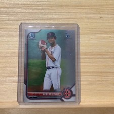 2022 Bowman Chrome Brayan Bello 1st Bowman BCP-107 Boston Red Sox A-26