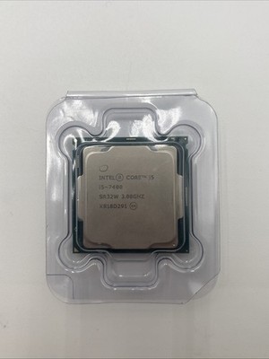 Intel Core i5-7400 SR32W 3.0GHz Quad Core 6MB LGA 1151 CPU Processor