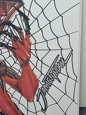 WEB SIGNATURE REMARQUE BY JAMIE TYNDALL W/COA NM GWENOM RED DEVIL'S DEVIANTS #2