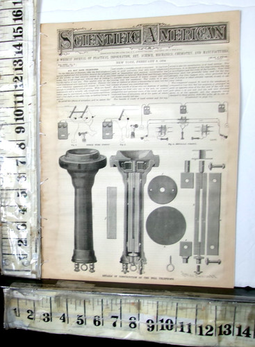 1894 BELL TELEPHONE CONSTRUCTION REPORT