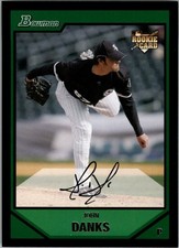 2007 Bowman Draft #BDP6 John Danks Rookie Chicago White Sox RC