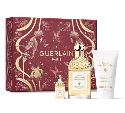 Guerlain Box Aqua Allegoria Mandarine Basilic EDT 125ml + Mini + Lotion