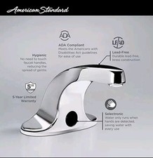 American Standard Selectronic Sensor Touchless Faucet - Chrome 605B202.002 NEW