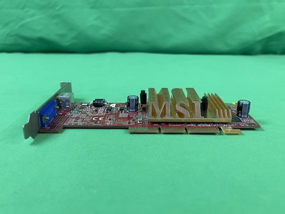 AMD Radeon RX9250 128MB DDR AGP 4X/8X Video Graphics Card MSI RX9250-T128 - Image 4 of 4