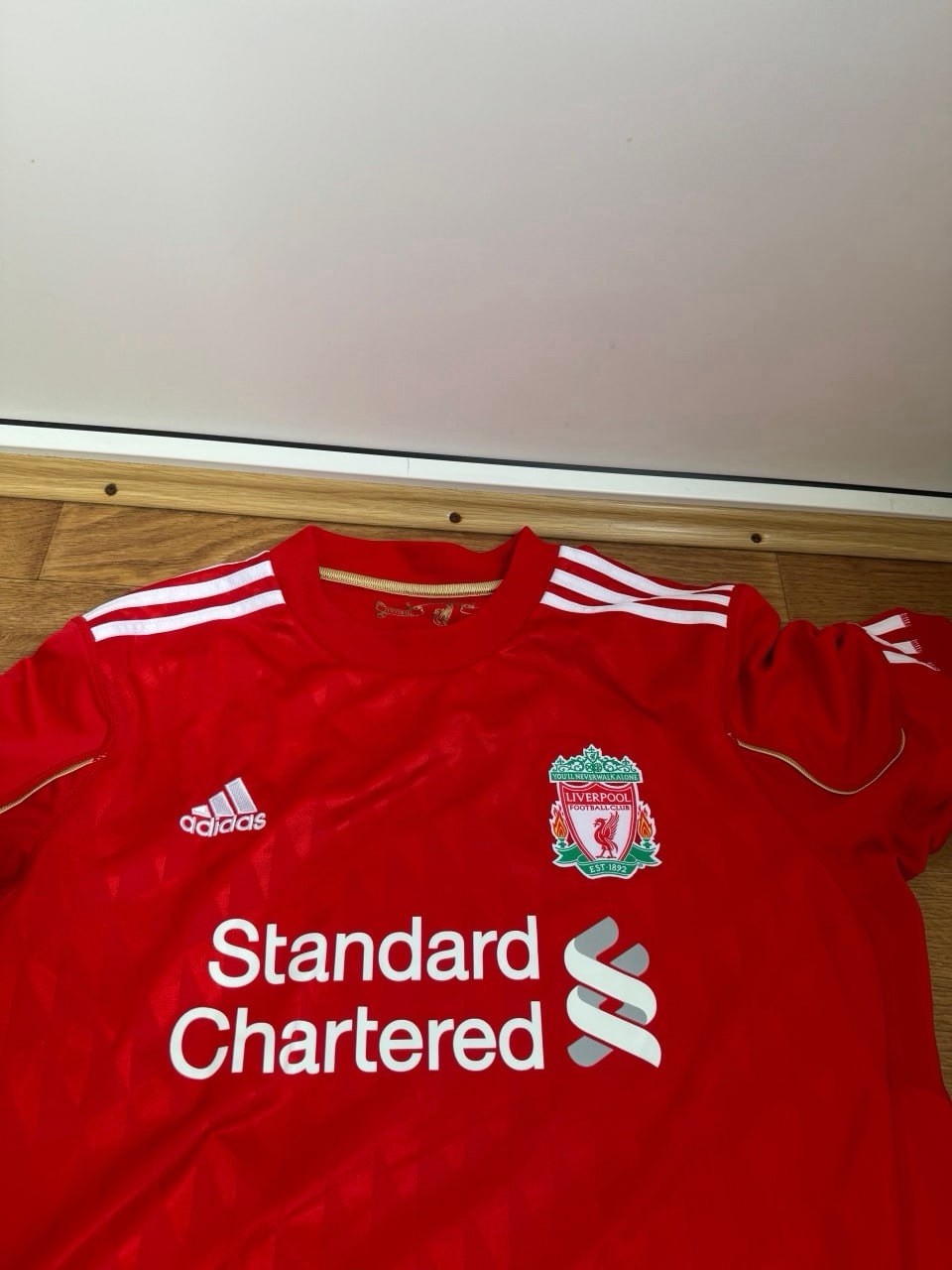 MEN'S FC LIVERPOOL 2007/2008 TORRES #9 HOME SOCCER FOOTBALL SHIRT JERSEY SIZE S thumbnail 3