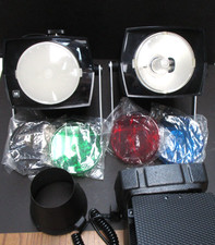 Honeywell Slave Strobonar 202 flash filters flash cables tested 2 units