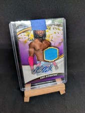 2019 Topps WWE Money In The Bank Kofi Kingston Relic Auto Autograph Signed /25