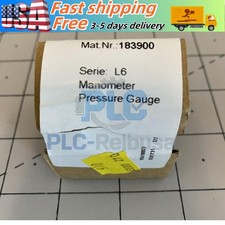 US FREE TAX New FESTO MA-40-10-G1/4-EN 183900 Manometer Pressure Gauge Series L6