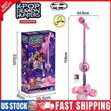 Cosplay K-Pop Demon Music Microphone Toy for Kids  Light-Up Singing Microphone OY
