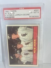 1961 Topps - Early Wynn, Al Lopez, Herb Score #337