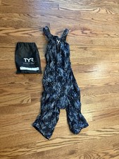 TYR Avictor 2.0 Women's Competitive Open Back Swimsuit Size 25 Nylon Lycra