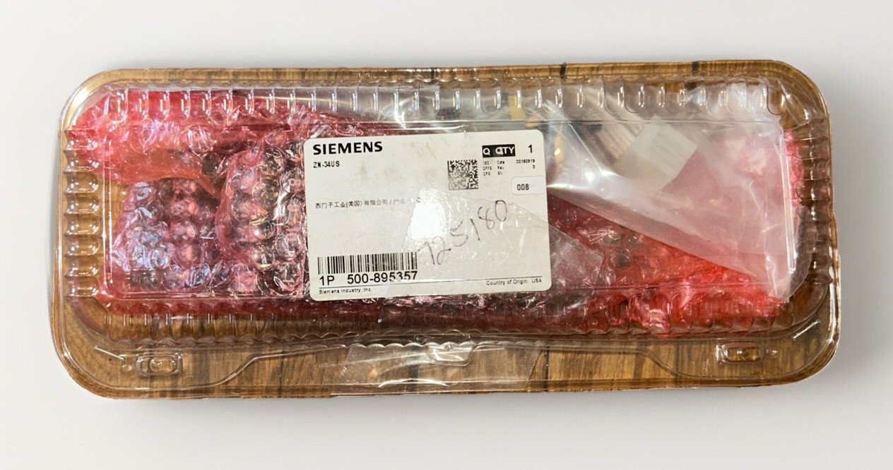 NEW! SIEMENS ZN-34US Gate Valve Supervision Module. *FREE SHIPPING!* Z6
