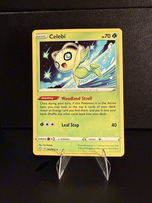 Celebi 003/072 Rare Shining Fates Pokemon TCG