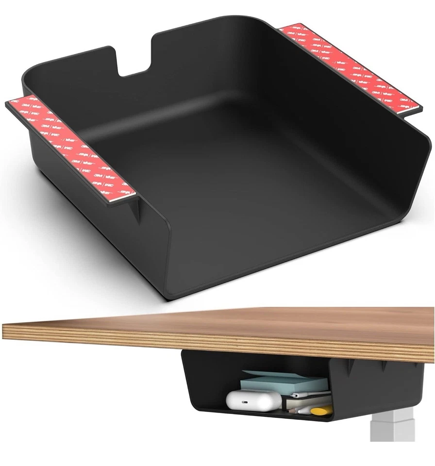 Under Desk Storage Shelf, Drawer Organizer for Office, Workstations, Tables, ... - Image 2 of 4