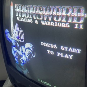 IronSword: Wizards & Warriors 2 II (Nintendo NES, 1989) sciolto - testato e funzionante
