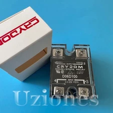 For Crydom D06D100 Solid State Relay Panel Mount Output 100A 60V Input 3.5-32VDC