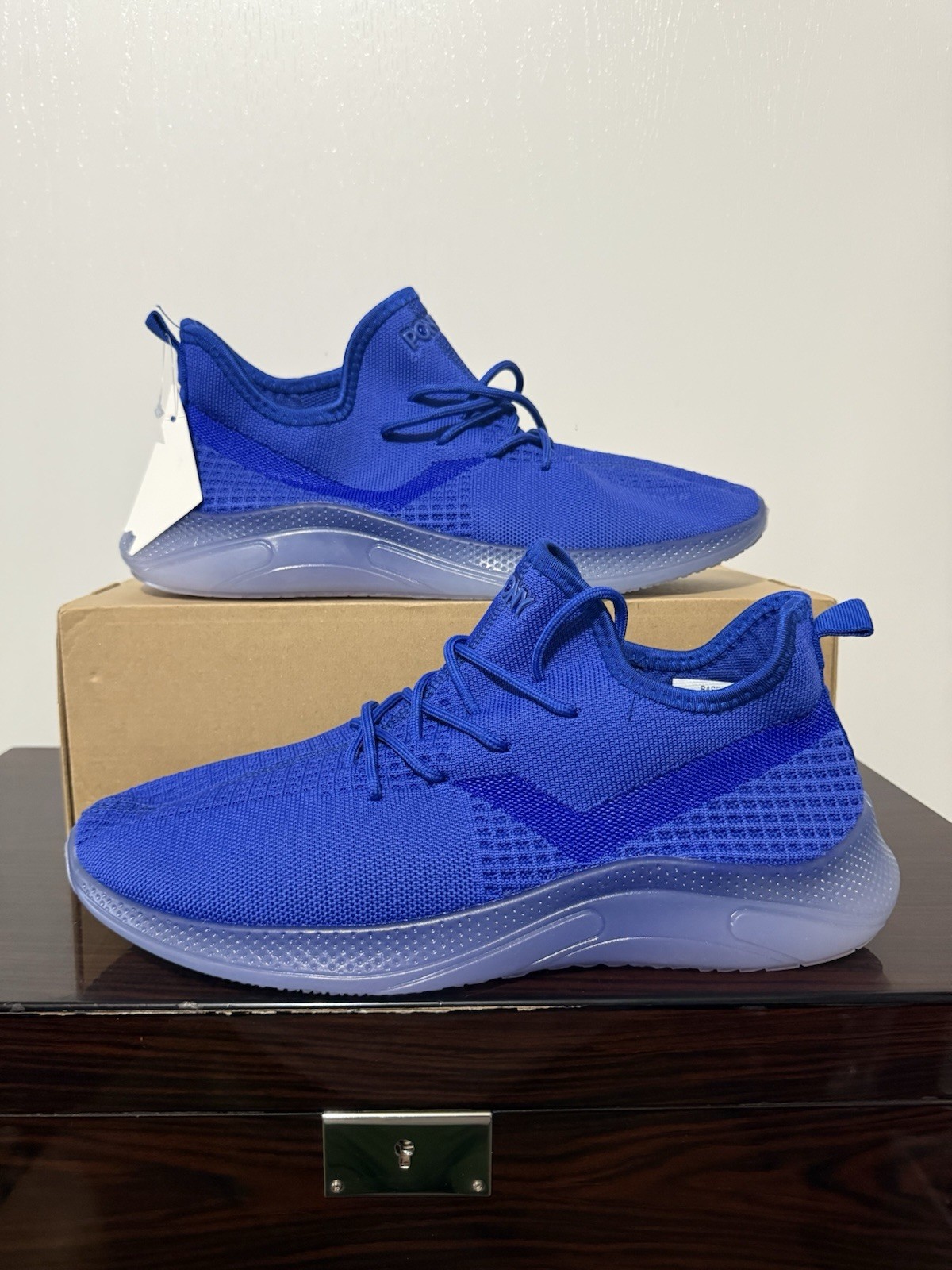 Scarpe da ginnastica Blue Pony Prodotto di New York Base PP1 Yasso Uomo 12 slip on