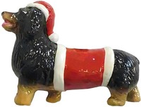Clayre & Eef 67085 WeihnachtsanhäNger Braun Rot 12X4X9 Cm