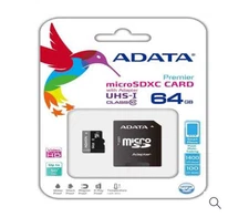ADATA Premier 64GB Micro SDHC/SDXC UHS-I Class 10 V10 A1 Memory Card