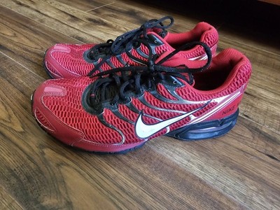 Nike Air Max Torch 4 Red Black White 343846-600 Running Shoes Mens Size 12 2014