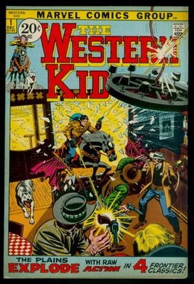 Marvel Comics The WESTERN KID #1 FN/VFN 7.0