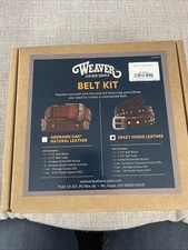 Weaver Leather Supply Belt Kit Crazy Horse Leather